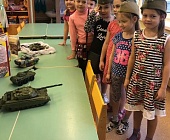 В дошкольном отделении образовательного комплекса 853 провели мероприятие в честь 77-ой годовщины Битвы под Москвой