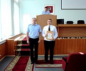 В Зеленоградском УВД поздравили сотрудников подразделения материально-технического и хозяйственного обеспечения
