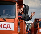 Собянин открыл движение транспорта на участке МСД от Южной рокады до МКАД