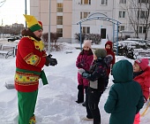 Для юных жителей Старого Крюково организовали веселые эстафеты на снегу